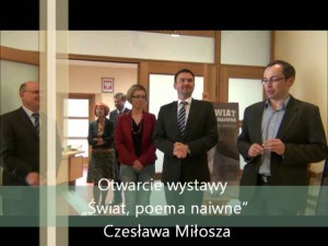 Otwarcie_wystawy_Milosza