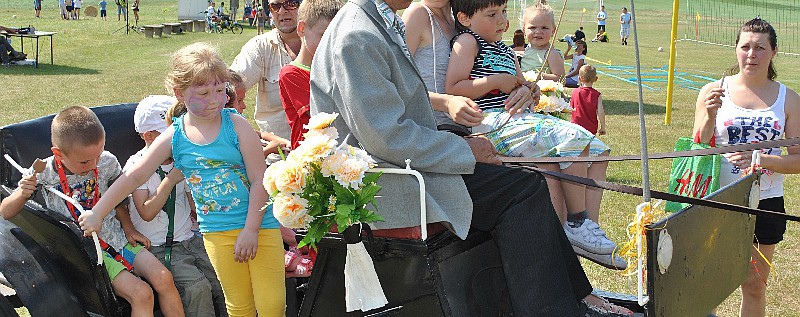 Słoneczny Dzień Dziecka w Bogdanowie