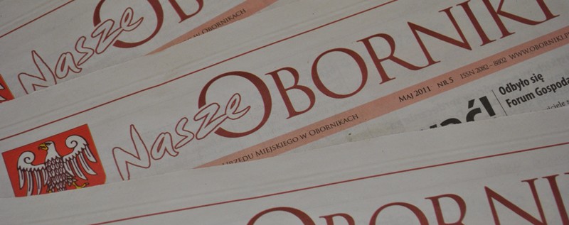 Już od środy dostępne będzie nowe wydanie miesięcznika „Nasze Oborniki”