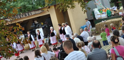 Dożynki wiejskie w Rożnowie