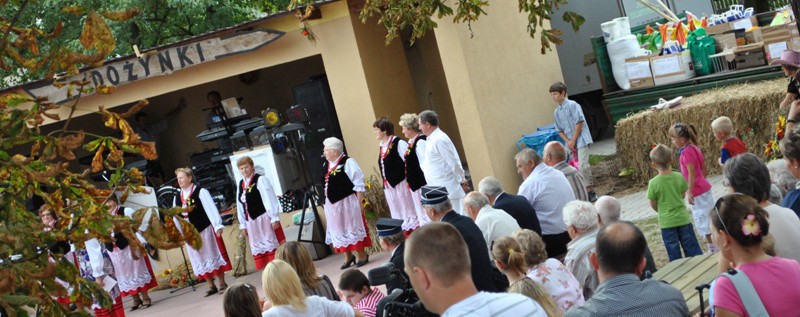 Dożynki wiejskie w Rożnowie