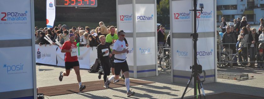 Dziesięciu Oborniczan na mecie 12 Poznań Maratonu