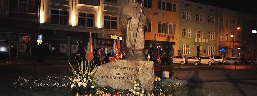 Oborniczanie w 33. rocznicę pontyfikatu Jana Pawła II