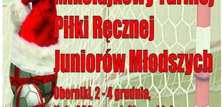 Zapraszamy na Mikołajkowy Turniej Piłki Ręcznej