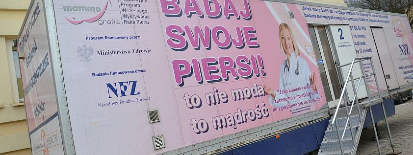 Zadbaj o siebie – skorzystaj z bezpłatnej mammografi