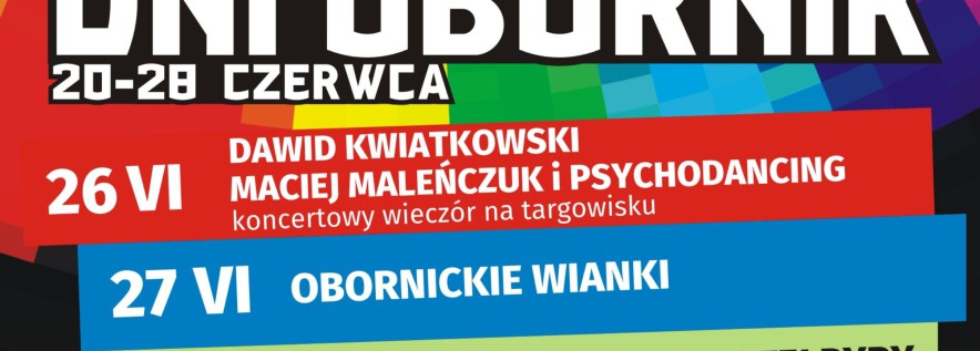 Dni Obornik – plan na weekend!