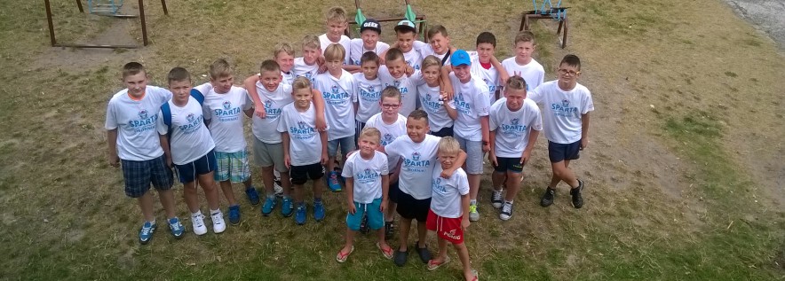 Młodzi Spartanie na obozie w Dźwirzynie