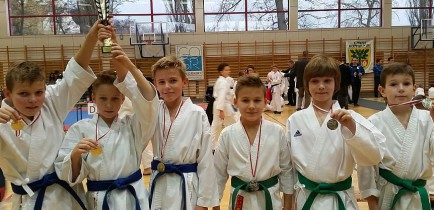 Grad medali Obornickiego Klubu Karate SHOTOKAN