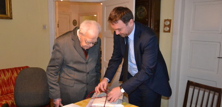 Roman Gierka świętował 96. urodziny