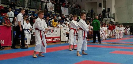 Pięć medali obornickich karateków na World  Karate CUP  w Łodzi