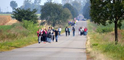 Wędrowali szlakiem Mickiewicza