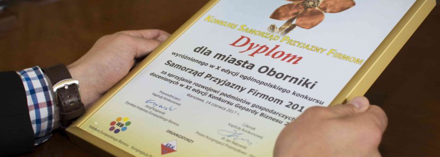 Oborniki Miasto Przyjazne Firmom 2016