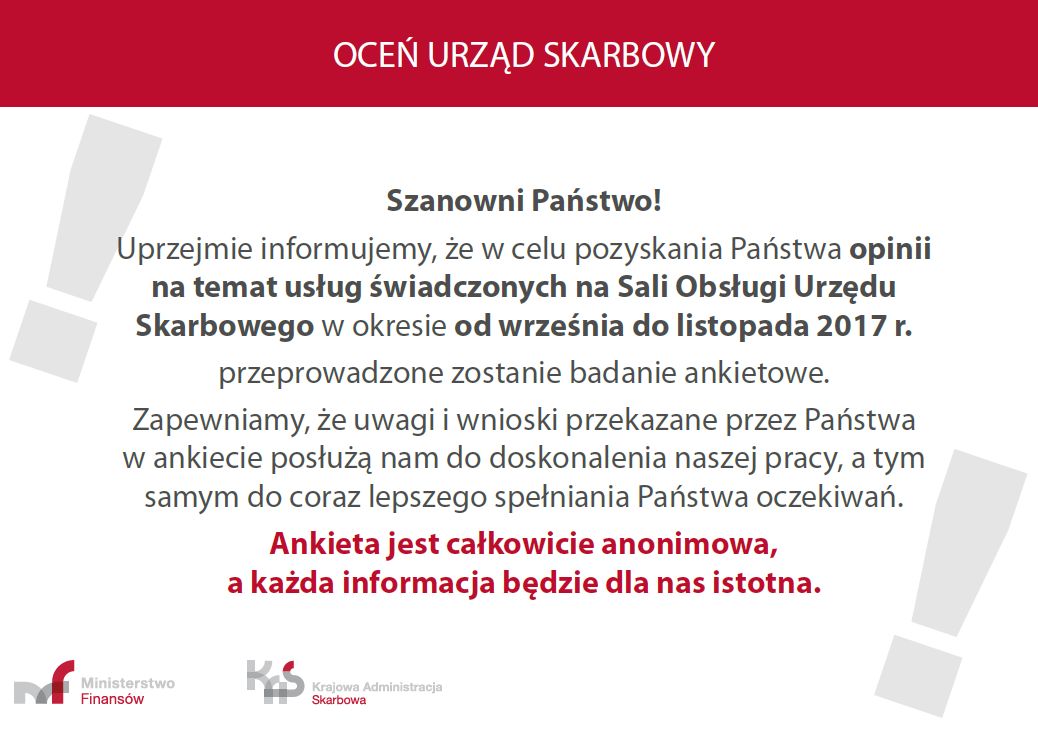 Urząd Skarbowy Piotrków Trybunalski Wnioski Oceń Urząd Skarbowy - UM Oborniki