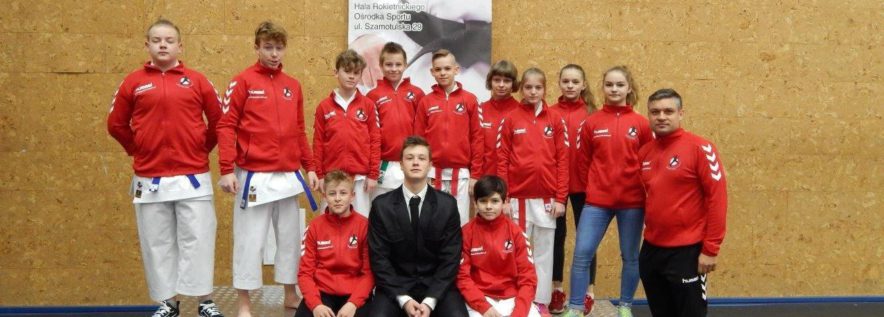 SUKCES NA OGÓLNOPOLSKIM TURNIEJU KARATE – ROKIETNICA CUP 2018