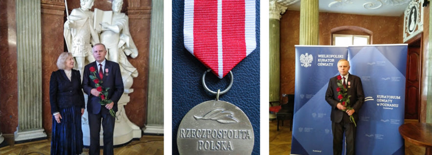 Medal Komisji Edukacji Narodowej dla Adama Malińskiego