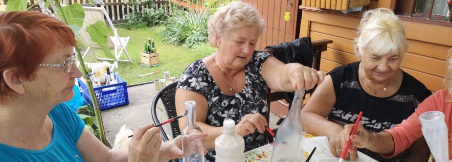 Warsztaty seniorów w plenerze