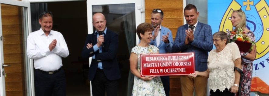 Nowa biblioteka w Ocieszynie