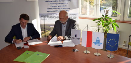 Kolejna umowa realizowana w ramach projektu dofinansowanego z UE podpisana