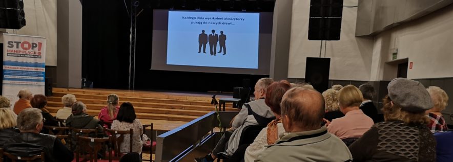 „Stop manipulacji-nie kupuj na prezentacji”