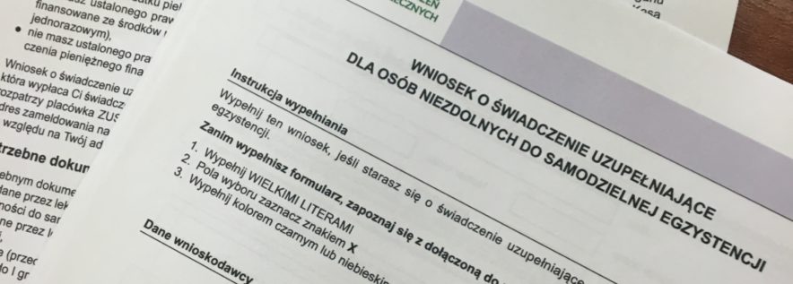 W Wielkopolsce przybywa wniosków o 500+ dla osób niesamodzielnych