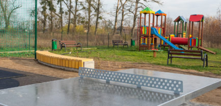 Nowe mini boisko do streetballa