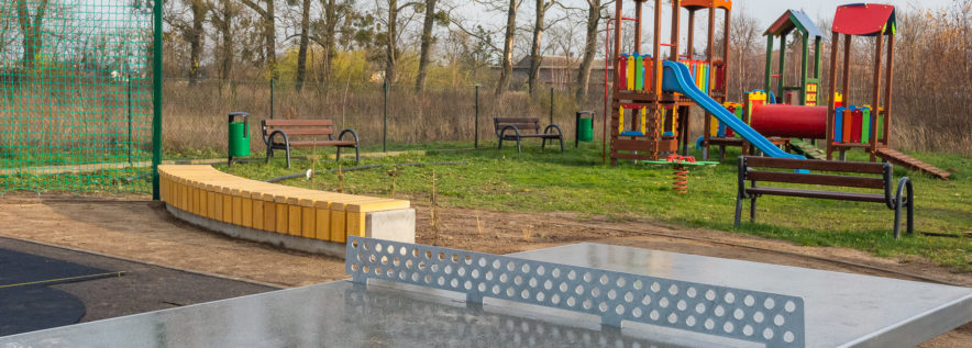 Nowe mini boisko do streetballa