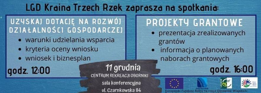 Na początku 2020 roku ruszają nabory w LGD Kraina Trzech Rzek!