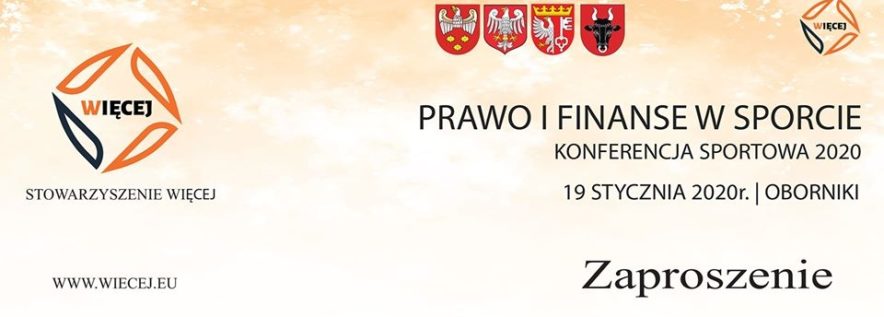 Prawo i finanse w sporcie – konferencja