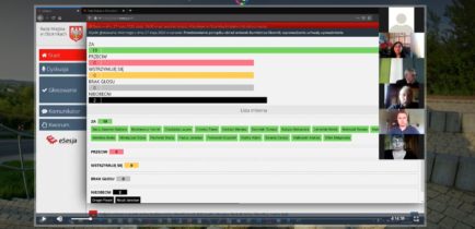 Pierwsza zdalna sesja Rady Miejskiej za nami