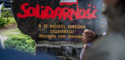 W Obornikach uczczono 40 lat Solidarności