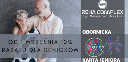 Reha-Complex nowym partnerem Obornickiej Karty Seniora