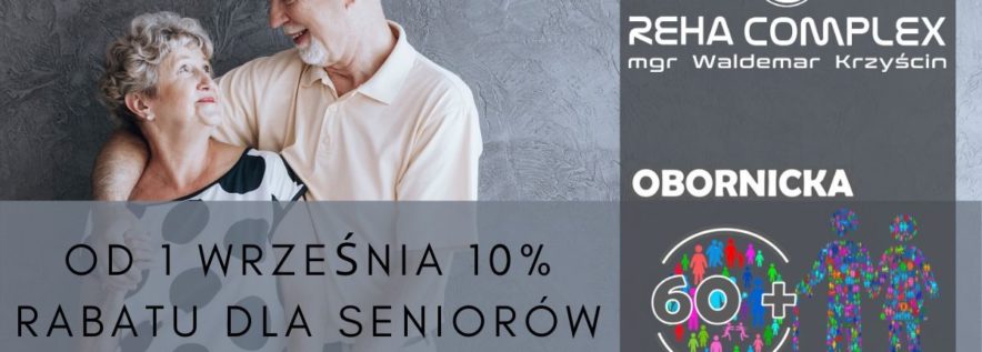 Reha-Complex nowym partnerem Obornickiej Karty Seniora