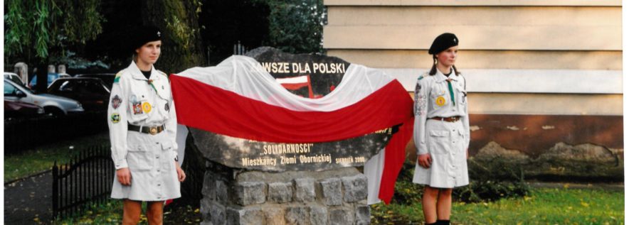 Pomnik Solidarności w Obornikach ma już XX lat