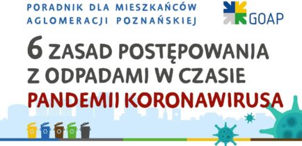 6 podstawowych zasad właściwego postępowania z odpadami w czasie pandemii