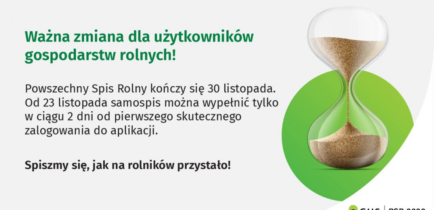 Skrócony czas na wypełnienie samospisu od pierwszego logowania