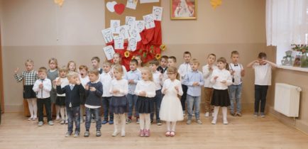 Podsumowanie projektu „Akademia Chóralna – Śpiewająca Polska” w szkole w Sycynie