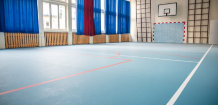 Sala gimnastyczna zyskała nowy blask