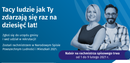 Nabór kandydatów na rachmistrzów spisowych – przedłużono termin do 16 lutego