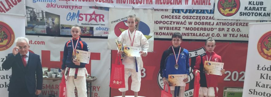 Udany start karateków na mistrzostwach Łodzi