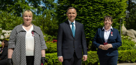 Srebrny Krzyż Zasługi dla Renaty Małyszek