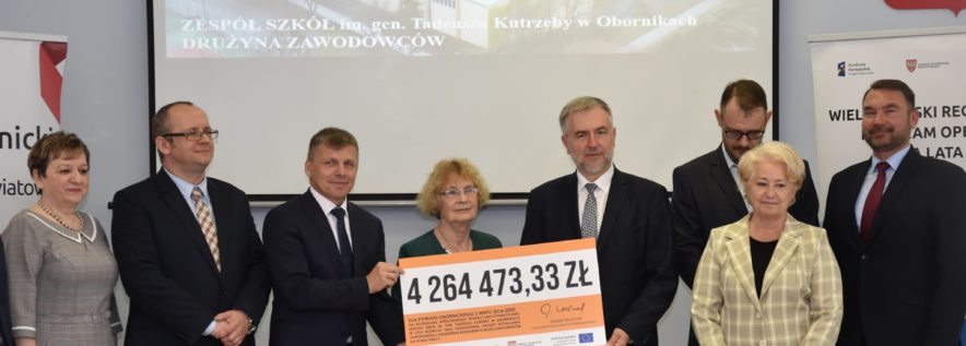 Umowa na dofinansowanie Zespołu Szkół im. Gen. T. Kutrzeby podpisana