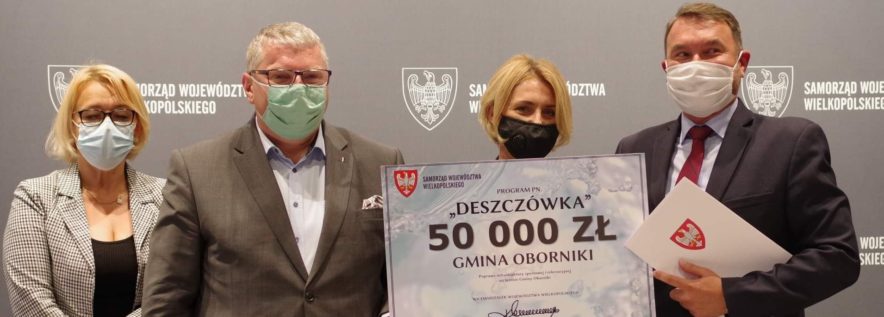 50 tys. dofinansowania dla Gminy Oborniki