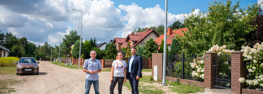 Nowe lampy już w Dąbrówce Leśnej