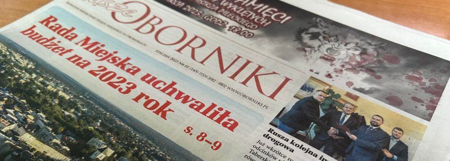 Już jest styczniowe wydanie „Naszych Obornik”