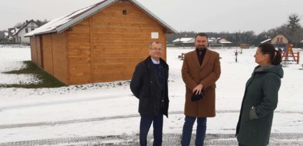 W Żernikach zmieniono wiaty w budynek, który posłuży mieszkańcom