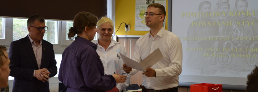 Konkurs wiedzy o Powstaniu Styczniowym rozstrzygnięty