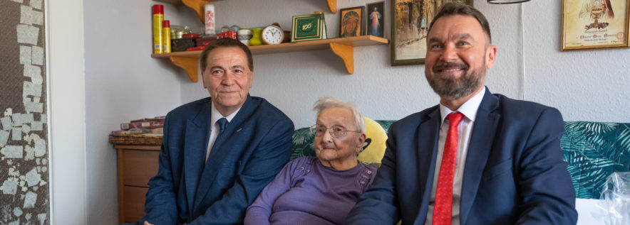 Mieszkanka Obornik świętowała swoje setne urodziny