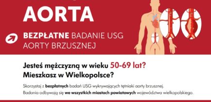 Ostatnia szansa by się przebadać pod kątem tętniaka aorty w Poznaniu