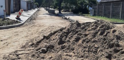W Objezierzu trwają prace drogowe