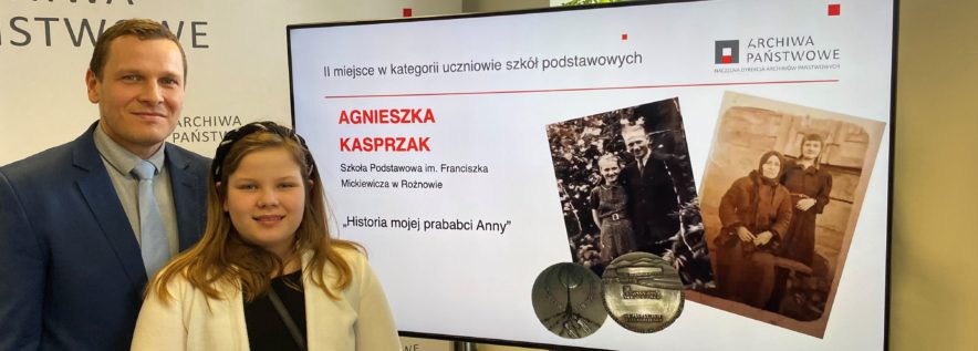 Agnieszka Kasprzak zdobywczynią II miejsca w konkursie MEN